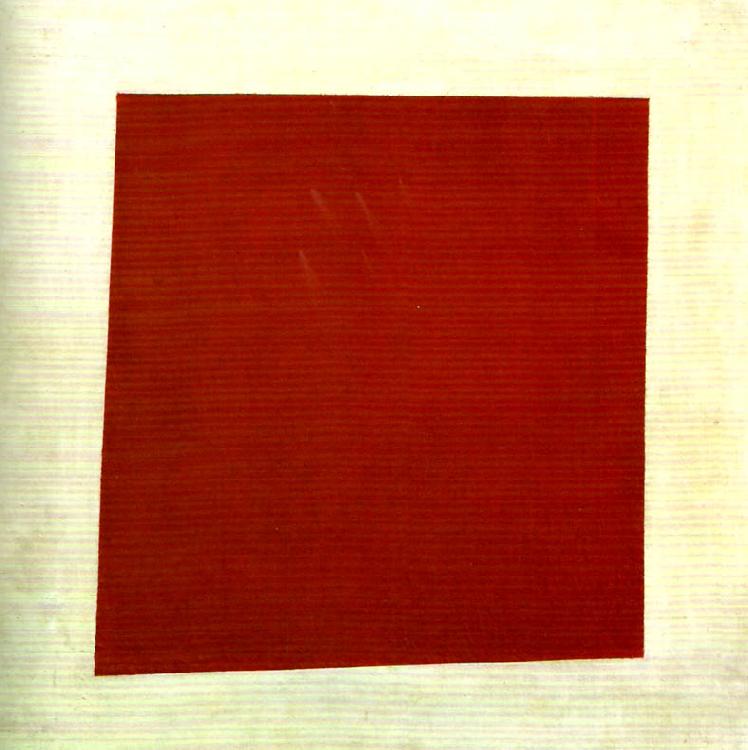 Kazimir Malevich red square Germany oil painting art